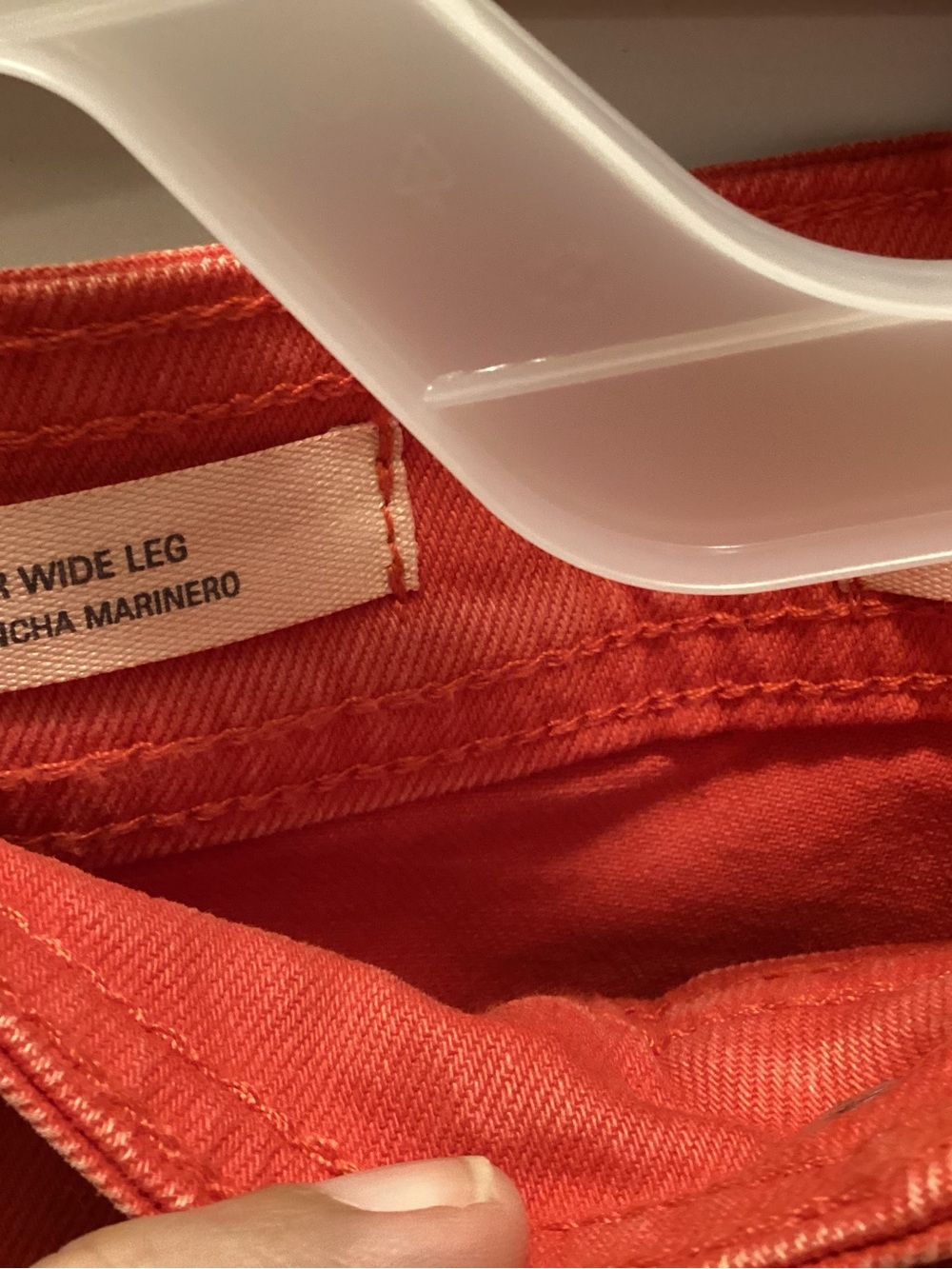 Universal Thread Sailor Wide-Leg Pants size 14 red but look deep orange - Picture 6 of 10